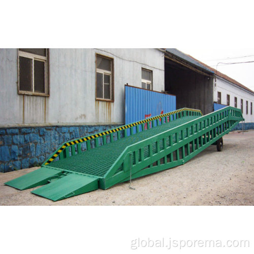 Yard Dock Ramp loading and unloading container mobile dock Supplier